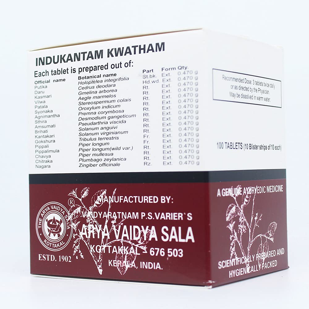 Kottakkal Indukantam Kwatham (Tablet) 100nos